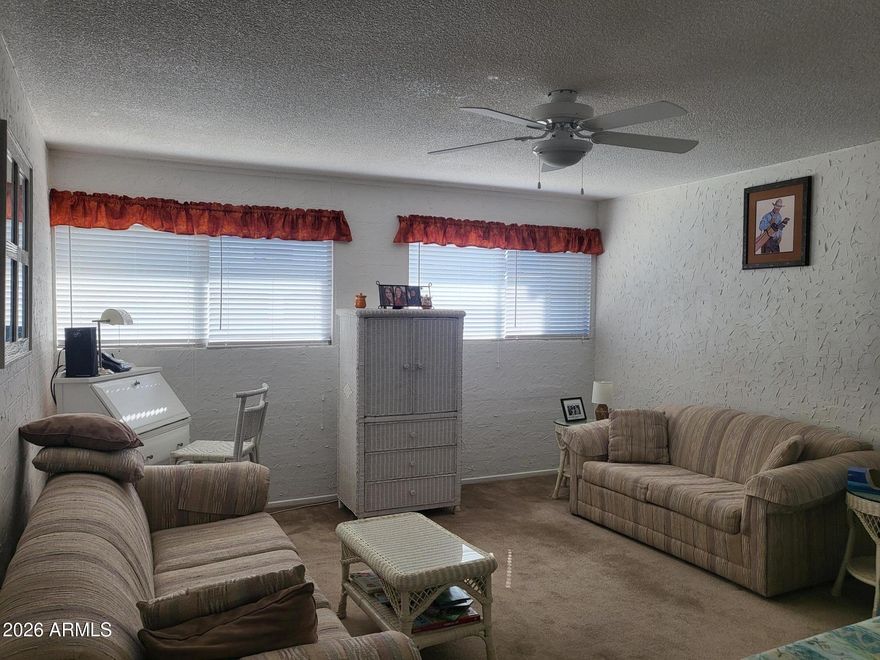 GREAT PRICE ON 1 BEDROOM. ENJOY POOL VIEWS FROM LIVING AREA & COVERED BALCONY. LARGE WALK IN CLOSET, UPDATED KITCHEN & BATH. CUSTOM HEAT & SUN SHADE IN BEDROOM. STEPS FROM LAUNDRY WITH POOL BELOW. $299 MONTHLY COVERS:TAXES, BLANKET INSUR, WATER, GARBAGE, FULL REPAIR OF A/C & HEATING UNITS, WATER HEATERS, ELECTRICAL & PLUMBING IN WALLS, ROOFS, BUILDING, 7 POOLS, 13 LAUNDRY ROOMS (UPSTAIRS & DOWN) SPORT COURT, PICNIC & PLAY AREAS. COOP MUST BE *CASH, NO RENTALS ALLOWED, EASY BOARD & CREDIT APPROVAL DONE, NO TITLE FEES, BUYER HAS MEMBERSHIP FOR LIVE. NEAR FREEWAYS, SCHOOLS, SHOPPING, FREE SCOTTSDALE TROLLEY, BUS STOP & MORE. PERFECT FOR WINTER VISITORS, ASU STUDENTS OR JUST WANTING MAINTENANCE FREE LIVING IN THE HEART OF SCOTTSDALE!
