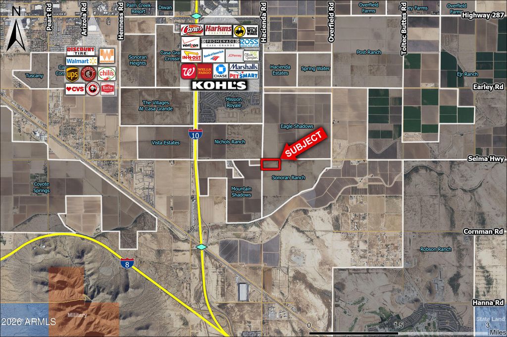 Photo of 0 E Selma Highway #-, Casa Grande, AZ 85194 (MLS # 6999244)