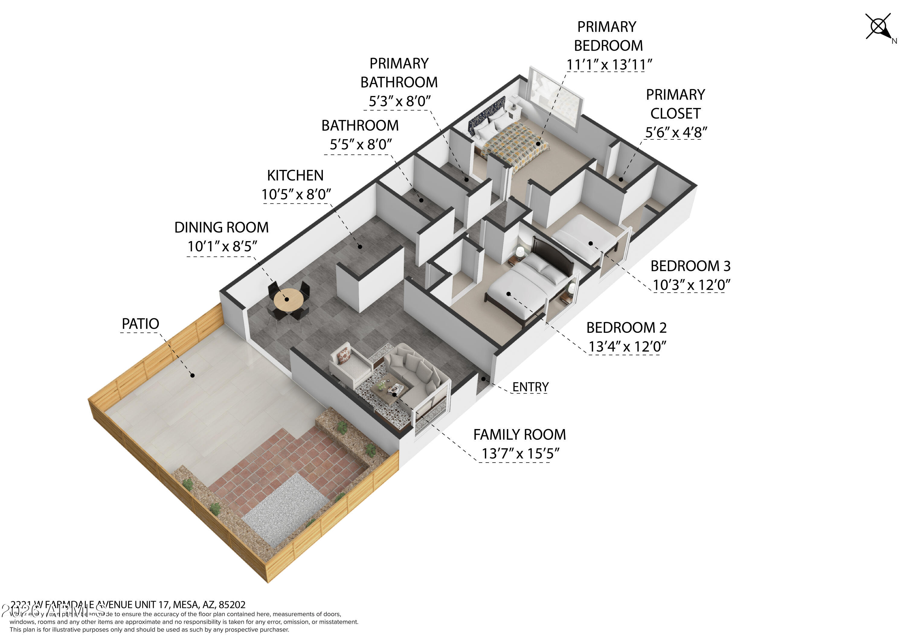 2221 W FARMDALE Avenue 17