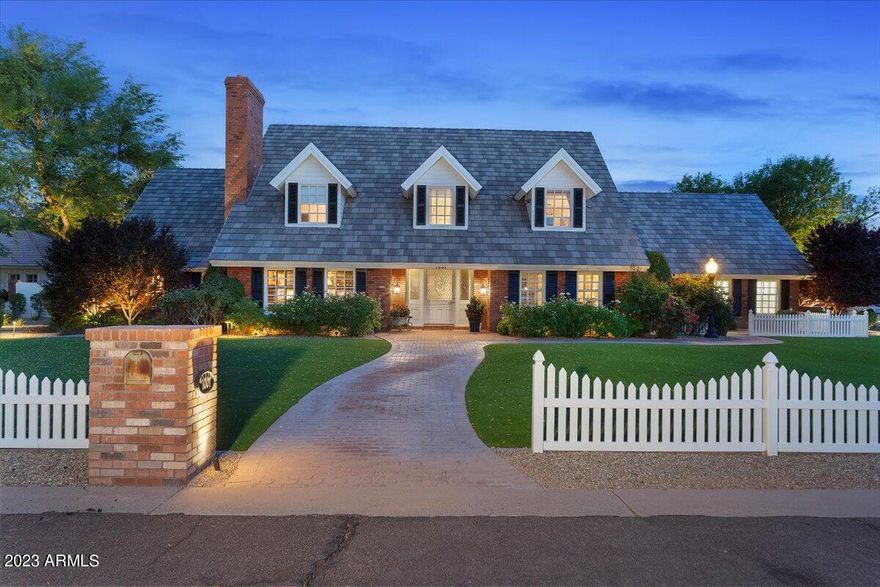 Nestled on an irrigated 1+ acre cul-de-sac lot in the tranquil Corona Vista enclave of Tempe, this pristine resort-style estate offers lush green curb appeal, Control4 smart-home automation, NO HOA, horse privileges, a private sport court, 4-hole putting green, sparkling pool, convenient access to multiple major freeways, highly-rated schools, shopping, dining & more! The desirable split floor plan is enhanced with wood-beamed ceilings, LED lighting, wainscoting + venetian plaster accents, skylights, motorized blinds,  interior surround sound system & a 4-pane disappearing wall of glass allowing effortless indoor / outdoor living. The main level presents a open concept living with an ambient gas fireplace, a meticulously renovated primary suite with dual walk-in closets, a separate -- dedicated office, mudroom, chef's kitchen with fired sandstone countertops, stainless steel appliances, reverse osmosis, butler's pantry & an oversized center island. Level two features dual junior suites, both with generous closets, plush upgraded carpeting, bay windows & access to the spacious insulated attic. Enjoy an exceptionally finished basement complete with a home gym, game/media room & large storage room. Resort-style entertainer's dream backyard boasts a private 4-hole putting green, saltwater diving pool with Baja step + water feature, sports court, in-ground spa, low maintenance artificial turf, expansive covered patio, misting system, dog run & exterior surround sound system. This gem won't last long - don't miss your chance!