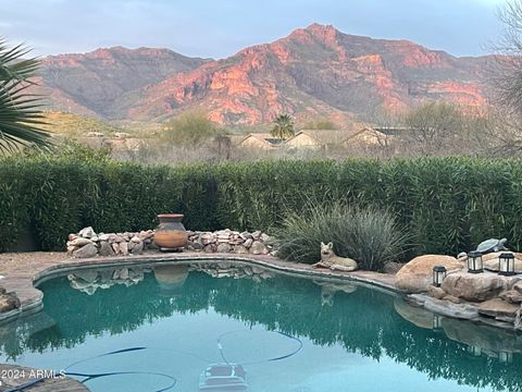 A home in Gold Canyon