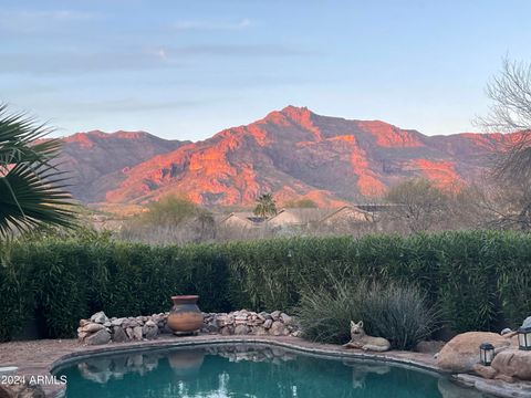 A home in Gold Canyon