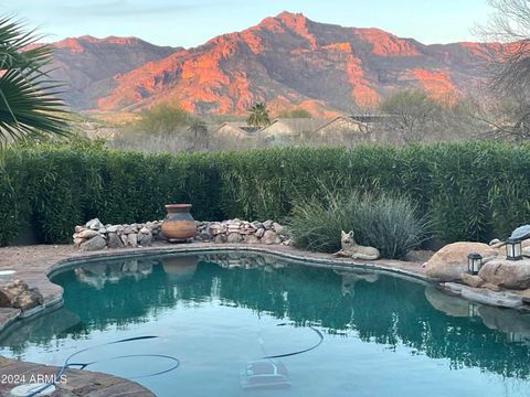 A home in Gold Canyon