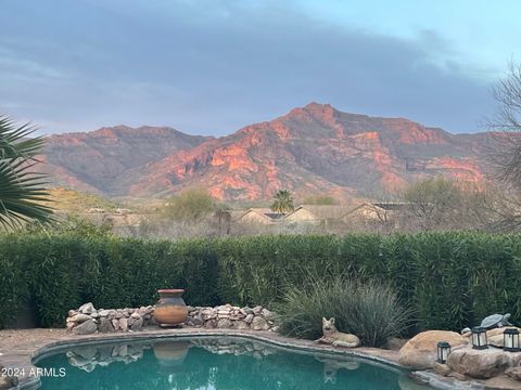 A home in Gold Canyon