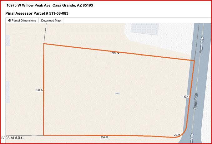 Photo of 10970 W Willow Peak Avenue #1, Casa Grande, AZ 85193 (MLS # 7066642)