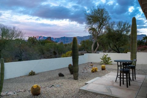 A home in Gold Canyon