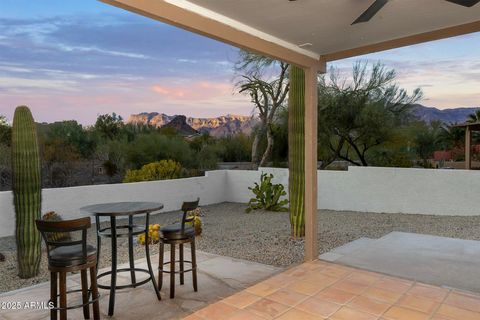 A home in Gold Canyon