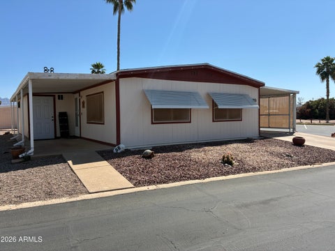 Photo of 53 N Mountain Road #LOT 58, Apache Junction, AZ 85120 (MLS # 7076366)