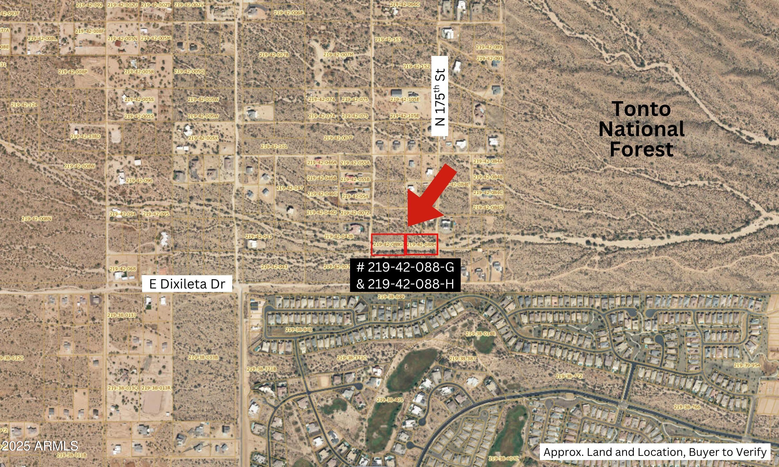 174th N of Dixileta Street -