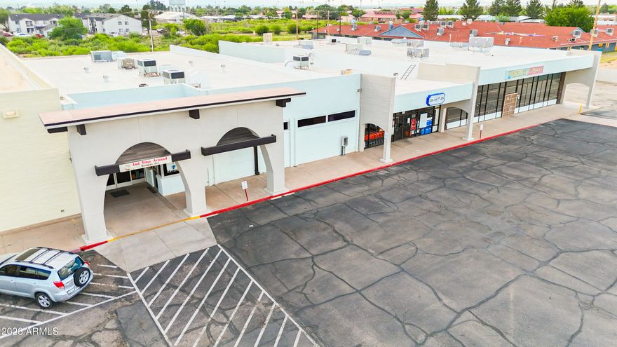 Investment opportunity in the growing community of Douglas. This commercial strip center offers excellent visibility, traffic exposure, and multiple income-producing spaces. Located in a high-demand area near established businesses and residential neighborhoods, the property is ideal for retail, office, or service-based tenants. Ample parking, easy access, and flexible layout provide long-term potential for investors or owner-users. Whether expanding your portfolio or starting a new venture, this property offers value, location, and opportunity in the heart of Douglas, Arizona.

Parcels Included: 40916036A, 40916036B, 40916036H, 40916036E, 40916036F, 40916036G