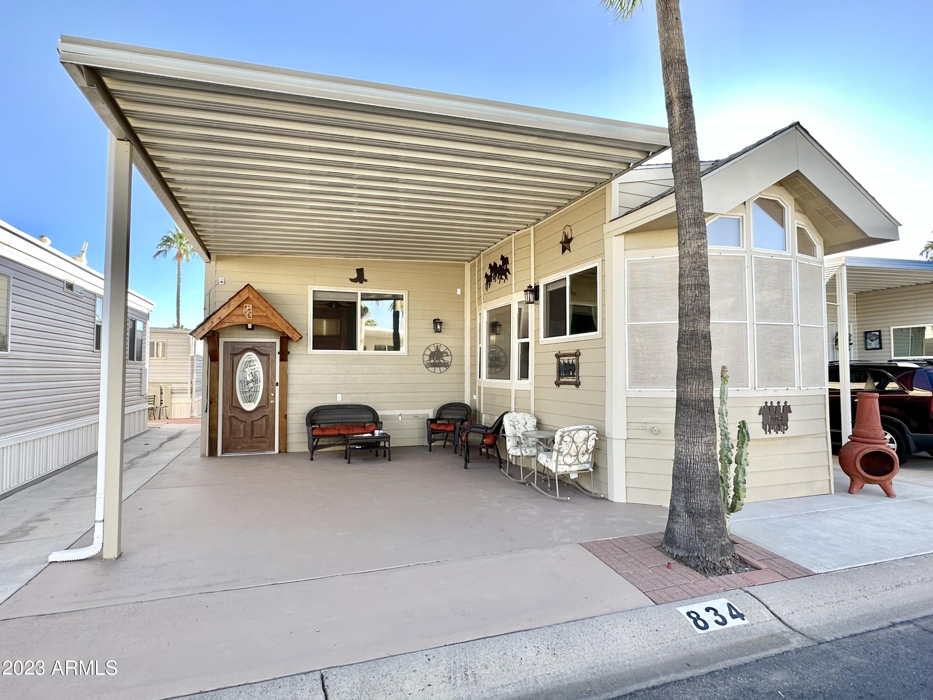View Apache Junction, AZ 85119 mobile home