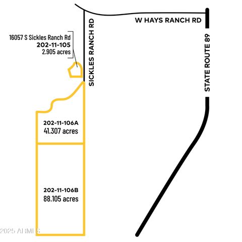 88.1 ACRES SICKLES RANCH Ranch -0 Peeples Valley AZ 86332