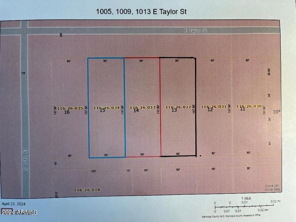 Photo of 1009 E Taylor Street #13,14,15, Phoenix, AZ 85006 (MLS # 6797533)