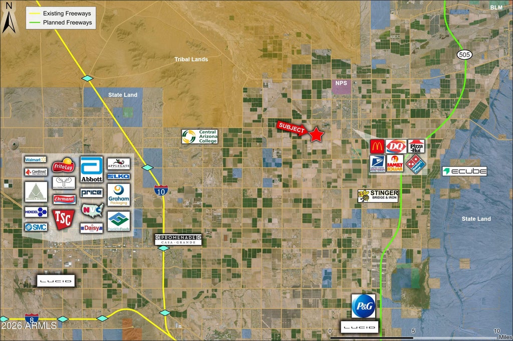Photo of 0 E Martin Road #-, Coolidge, AZ 85128 (MLS # 7092933)