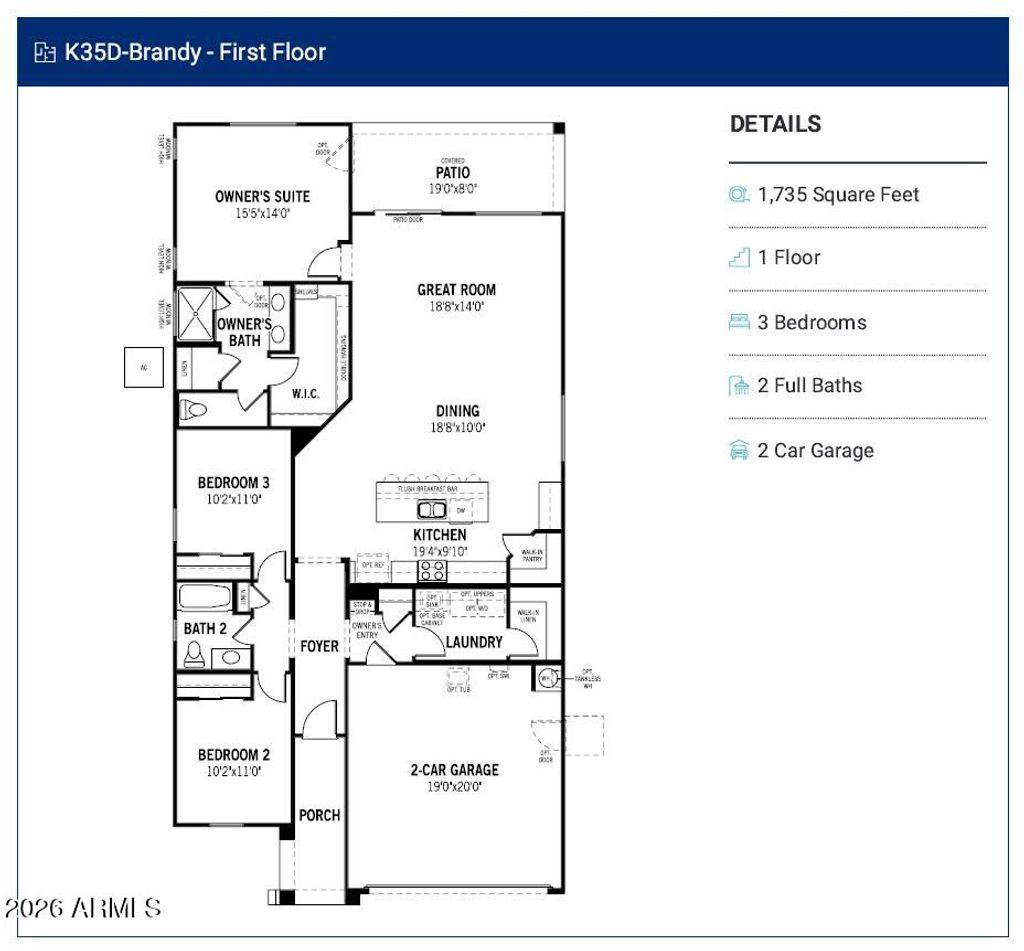 Photo of 2020 E Gordal Drive, San Tan Valley, AZ 85140 (MLS # 6987618)