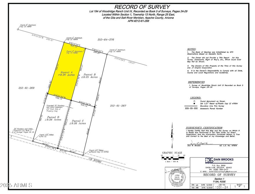 LARGE 9.25 ACRE PARCEL FOR SALE NORTH OF CONCHO, AZ. IDEAL FOR OFF-GRID/RECREATIONAL USE. PERFECT AREA FOR YOUR WEEKEND GETAWAY FROM THE CITY. ADJACENT 9.26 ACRES TO THE S ALSO FOR SALE. APPX 5800 FT ELEVATION. ZONED AGRICULTURE. NW 9.26 ACRE PORTION OF APACHE COUNTY PARENT PARCEL 212-61-268 REFERRED TO AS PARCEL A ON SURVEY.*SELLER MAY CARRY*BUYER TO VERIFY SCHOOLS, ZONING / USE , UTILITIES, ACCESS & ALL INFORMATION* DIRECTIONS: AZ HWY 180A/CR N5323 (JUST  SOUTH OF MP 350)- W THEN S ON N5323 JUST UNDER 1.25 MILES, W THEN N ON N5576 JUST OVER 1.25 MILES, W ON N5366 JUST UNDER ¼ MILE, N ON N5578 JUST OVER ¼ MILE, N ON N5577 1 MILE, W ON N5380 JUST OVER ¼ MILE. PARCEL APPX 930 FT TO THE NORTH. DO NOT USE ADDRESS TO LOCATE, USE COUNTY GIS MAPS & GPS COORD 34.556772, -109.650992