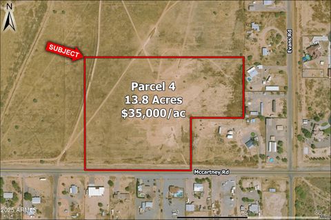 0 E McCartney Road - Casa Grande AZ 85194