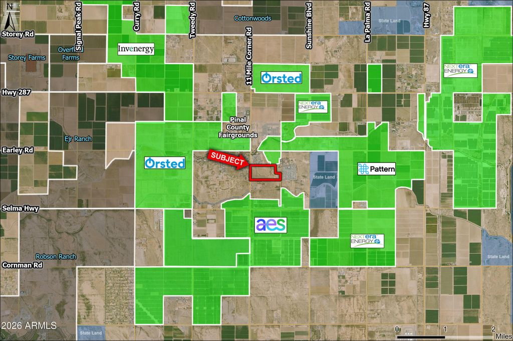 Photo of 0 S 11 Mile Corner Road #-, Coolidge, AZ 85128 (MLS # 6992457)
