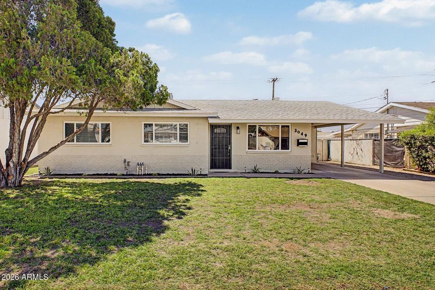 !!! ELIGIBLE FOR FHA FINANCING WITH CLOSE DATE AFTER 6/24/26 !! Beautifully updated home featuring major recent upgrades, no HOA, and POOL. Inside you'll find new LVP flooring and carpet and fresh interior and exterior paint, creating a clean, modern feel throughout the home.  Kitchen has granite tile countertop and new appliances.

The primary bathroom has been refreshed with a new shower and fixtures.  Guest bath has new vanity and fixtures.  Newer dual-pane windows allow for plenty of natural light while helping improve energy efficiency.

Step outside to enjoy the newly renovated pool, featuring new Pebble Tec (2026) and cool decking (2026)--perfect for relaxing and entertaining during Arizona's warm months.

Additional big-ticket updates include a brand-new roof installed in 202 , giving buyers peace of mind for years to come.