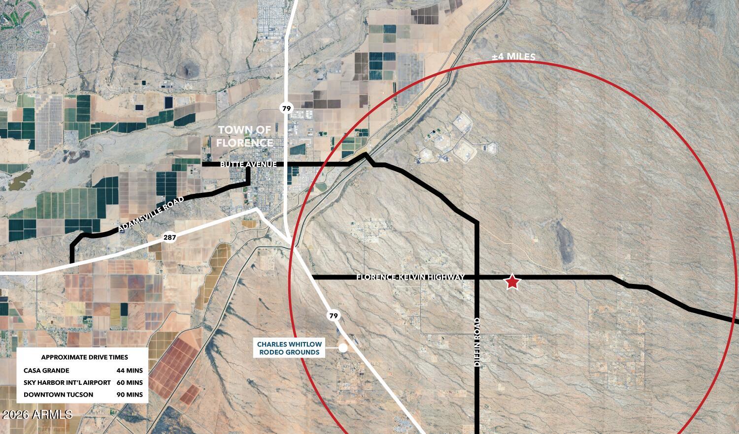 +/-60acres E Florence-Kelvin Highway -