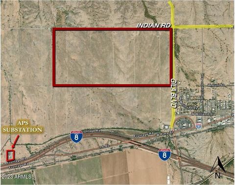 Photo of 0 S Gila Boulevard #00, Gila Bend, AZ 85337 (MLS # 6534550)