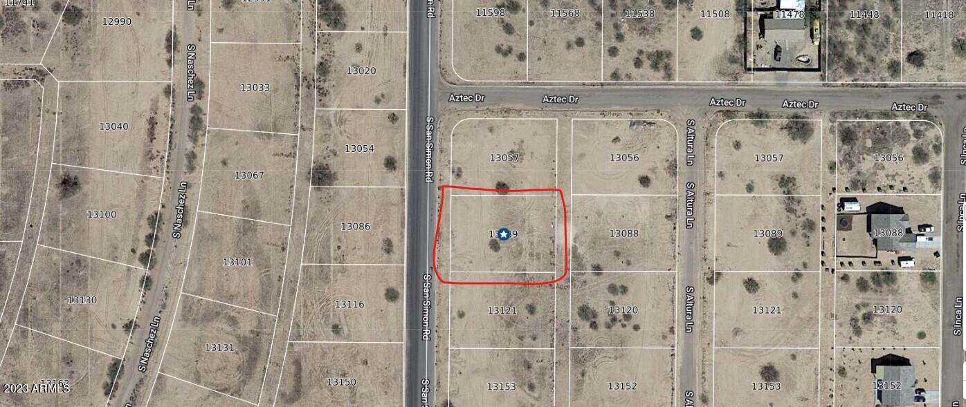 Photo 1 of 3 of 13089 S SAN SIMON Road 113 land