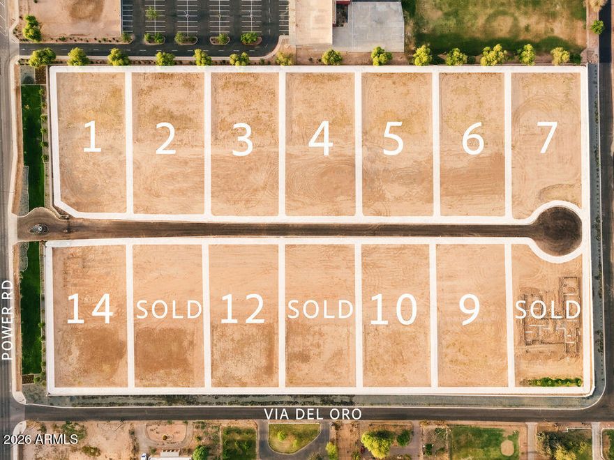 Exclusive opportunity in Stone Manor | The Vineyard - a private, gated enclave of only 14 custom luxury homes on 14 pristine acres in Queen Creek.

Just 9 premium lots remain. Each lot is the perfect canvas to build a high-end custom residence of 5,000 square feet or larger, with total home values starting in the $2.5 million+ range.

Buyers purchase the lot first, followed by a separate custom home construction contract. Stone Manor is the community's preferred builder, offering thoughtfully curated pre-designed plans as well as the ability to create a fully custom home tailored to your vision. Buyers also have the flexibility to use their own qualified builder or submit custom architectural plans, provided the builder and all plans are reviewed and approved by the Architectural Committee and fully comply with The Vineyard's strict design guidelines. These guidelines ensure timeless elegance and neighborhood harmony, with approved architectural styles. 

One spectacular 11,000 sqft Stone Manor custom home is already under construction, showcasing the exceptional quality and craftsmanship buyers can expect.

This intimate, design-controlled community offers wide-open lots, abundant front-yard landscaping requirements, and a true sense of privacy and permanence. A rare chance to own in one of the East Valley's most desirable new gated custom-home collections.

The HOA is currently under developer control and has thus not established the initial operating budget. Based on current projections for water, power, and maintenance, the anticipated monthly dues are estimated to be in the range of $200 - $250 per month. Final dues will be established once actual operating costs are confirmed and the HOA's initial operating budget is prepared.
