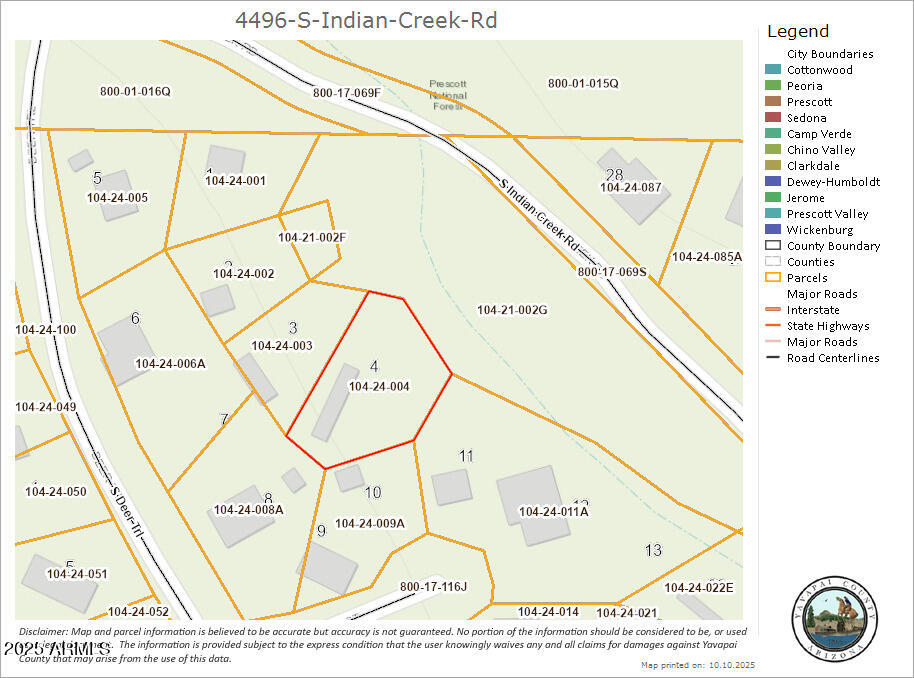 INDIAN CREEK, PONDEROSA PARK - Residential