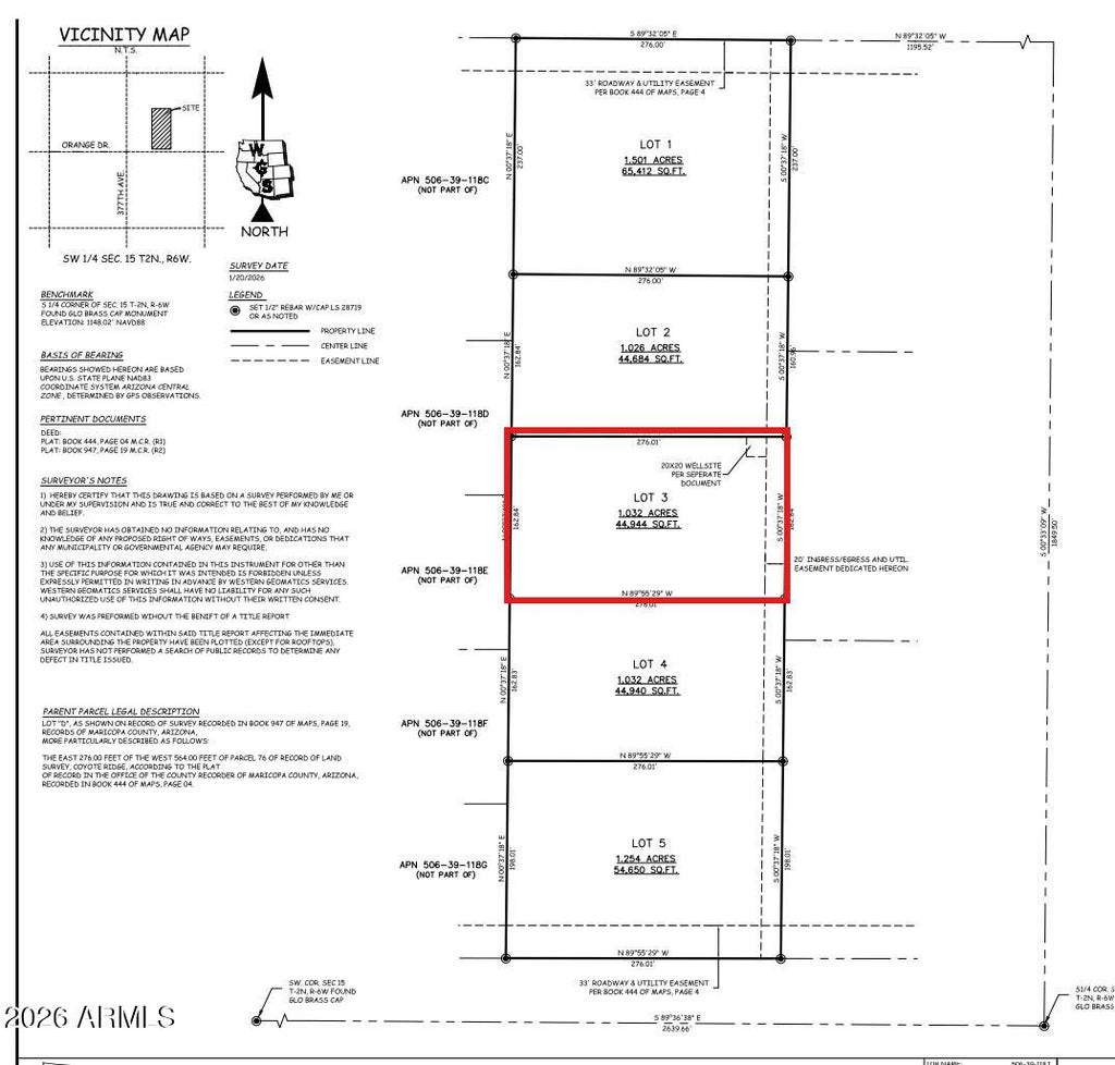 Photo of 376 W Orange Drive #Lot 3, Tonopah, AZ 85354 (MLS # 7061873)