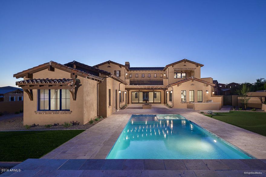 Best value for new construction in Silverleaf. Located in the highly sought after Arcadia neighborhood, this 5,884 square foot, 6 bedroom (including guest casita) home is now completed! The great room plan and outdoor spaces are perfect for both family living and entertaining. Check the Documents Tab for the full interior spec book to see the high quality finishes and interior specifications. This is one opportunity not to be missed.