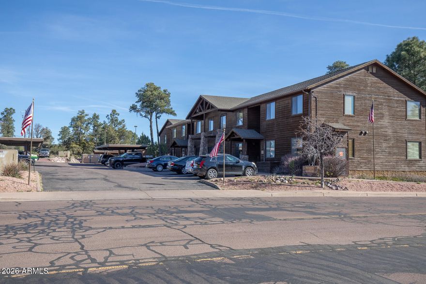 Beautifully maintained ground level unit. Home just steps from downtown Payson's shopping, dining, and essential services. This inviting unit offers easy, low-maintenance living with a bright interior, comfortable layout, and a peaceful community setting. While feeling like a new home! Perfect as a full-time residence or a Rim Country getaway.