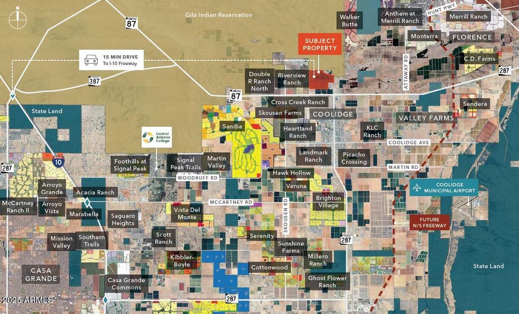 Photo of 557 E Highway 287 Road #-, Coolidge, AZ 85128 (MLS # 6957903)