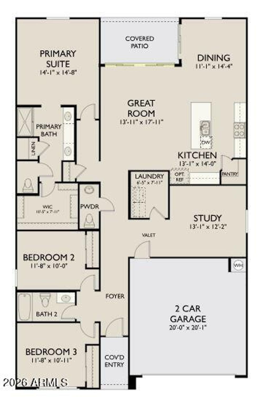 Photo of 6691 E Upland Way, San Tan Valley, AZ 85143 (MLS # 7018896)