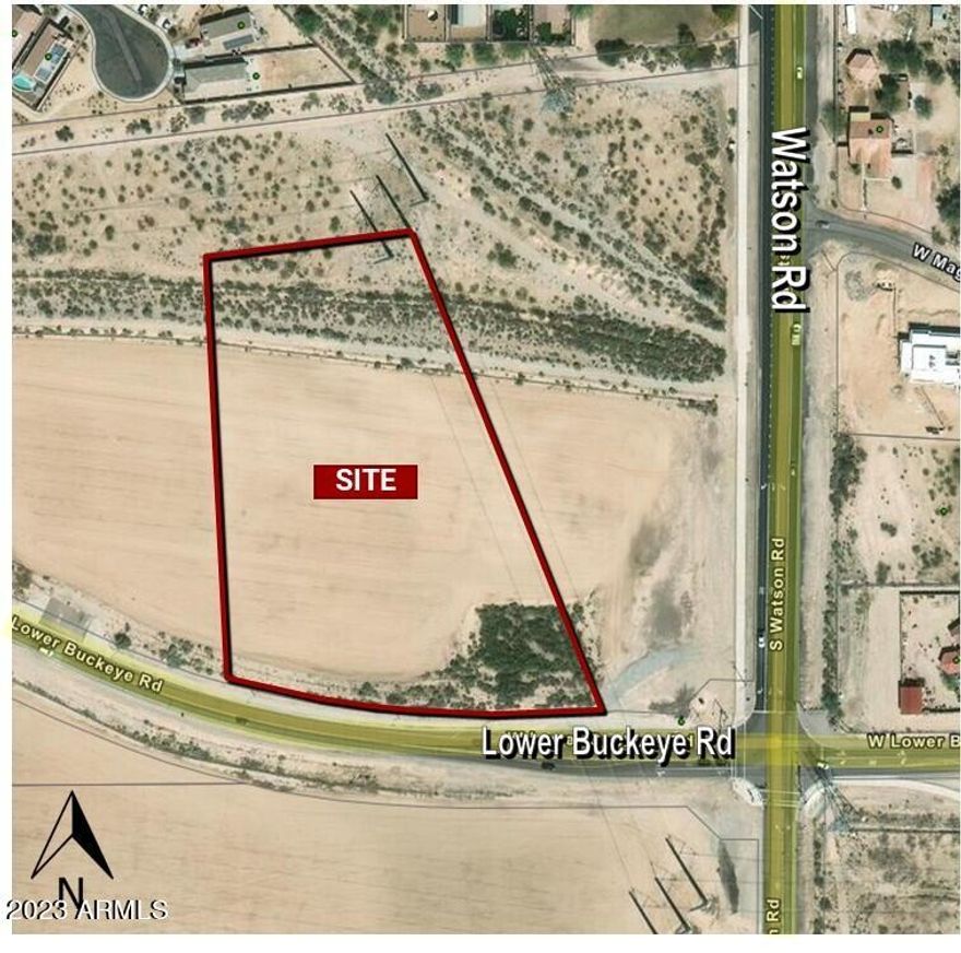 Excellent retail/office opportunity! * The site is surrounded by existing and future residential developments. * All utilities to the property. * 1.5 miles from Interstate 10 off of Watson Road. * 1 mile from Fry's Marketplace and Walmart Supercenter. * The City of Buckeye the number 1 fastest growing city in the nation for the past 5 years with a current population of 114,000. * Average household income: $113,647.00. *Median age: 34.5