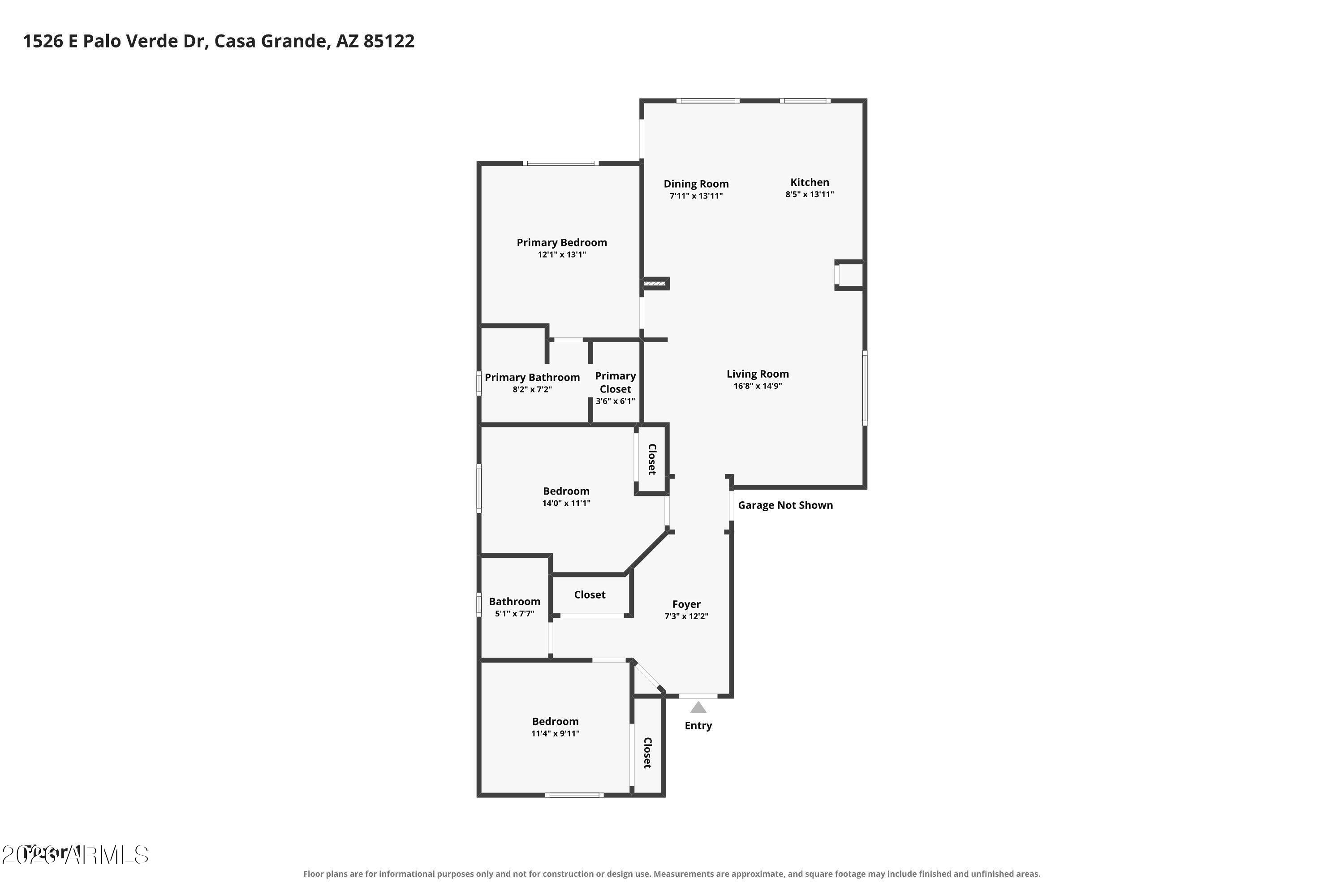 1526 E PALO VERDE Drive