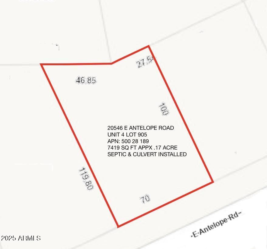 20546 E ANTELOPE Road 905