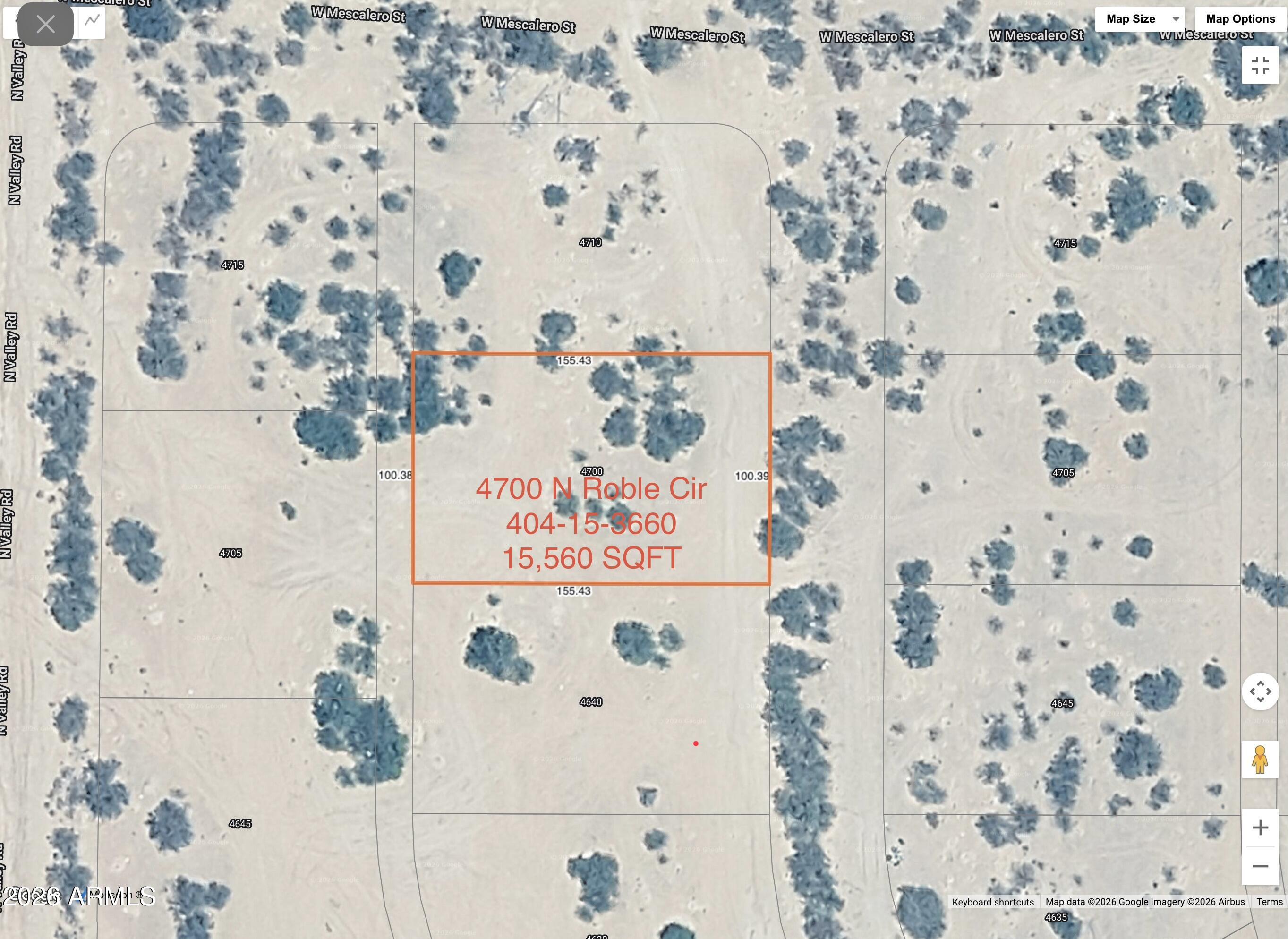 TOLTEC/ARIZONA VALLEY UNIT SEVENTEEN - Land