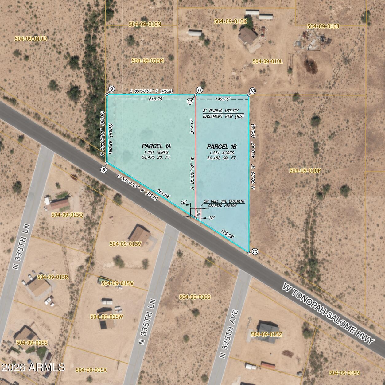 335XX W Tonopah-Salome Hwy -- Parcel 1A