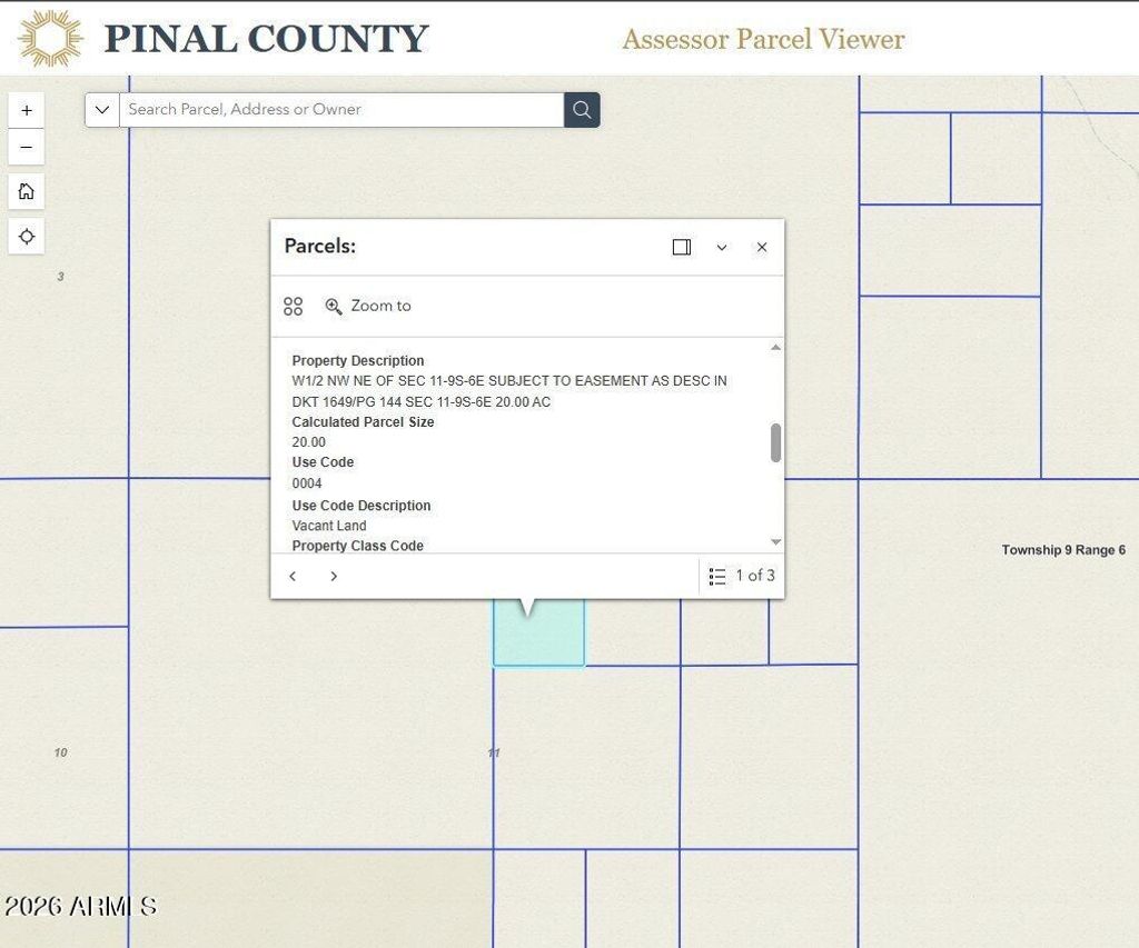 Photo of 0 N Hotts Road #-, Eloy, AZ 85131 (MLS # 7040263)