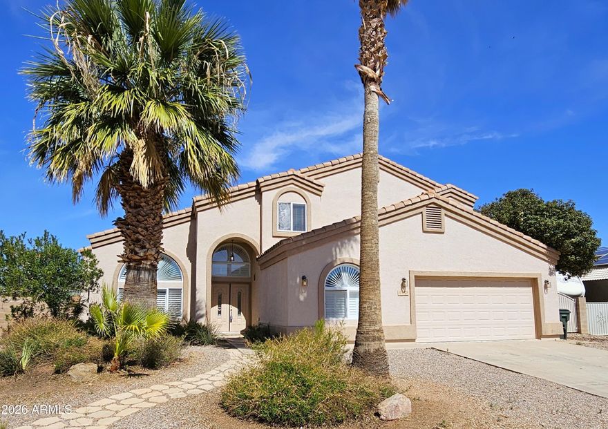 Welcome to this dream home with an incredible backyard designed for relaxation and entertaining. Enjoy a covered patio, pool, spa, firepit, and a convenient storage shed. Inside, the home offers 6 bedrooms and 3 bathrooms, providing ample space for family and guests. The seller will not complete any repairs, but a roofing repair estimate from a roofer is available.