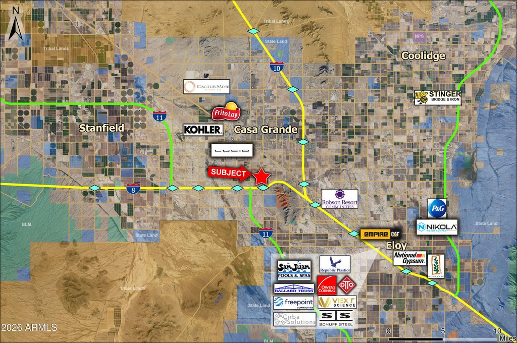 Photo of 0 S Trekell Road #-, Casa Grande, AZ 85193 (MLS # 6974694)