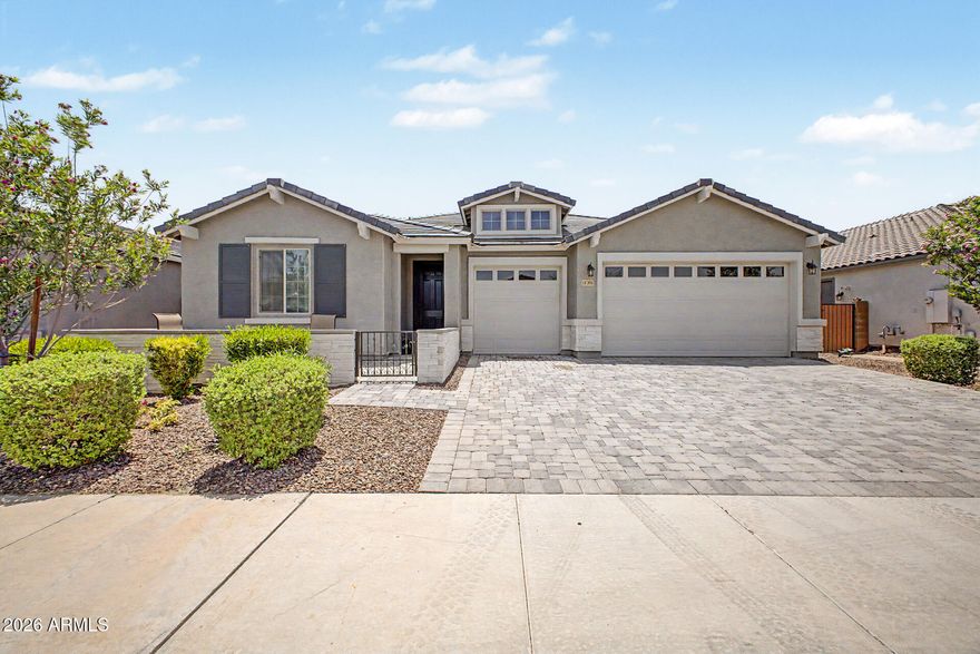 $5000 IN CLOSING COSTS!  Beautifully upgraded 4 bed, 3.5 bath home with attached casita featuring its own private living space (bedroom, bathroom & living room), and office--perfect for guests, multigenerational living, or working from home. This open-concept floorplan offers wood-look tile flooring, designer lighting, spacious living areas, and a stunning kitchen with quartz countertops, white shaker cabinets, stainless steel appliances, oversized island, and walk-in pantry. The private primary suite and spacious secondary bedrooms provide comfort and flexibility. Conveniently located near shopping, restaurants, parks, and everyday amenities.

Furniture can be negotiated.
