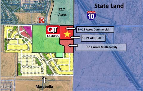 - SWC McCartney & Henness Road 1 + meets & bounds Casa Grande AZ 85122