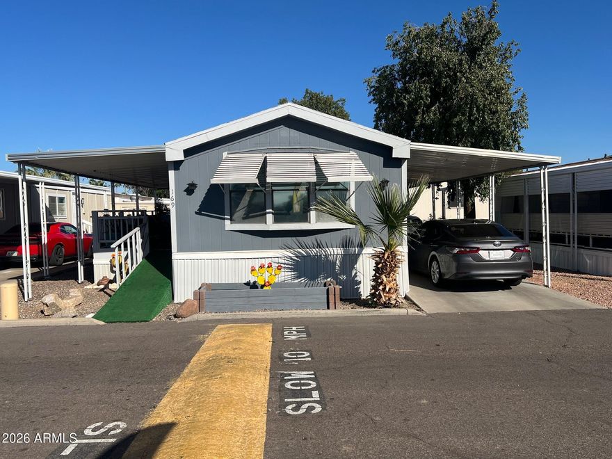 Beautifully updated and move-in ready!
This 2-bedroom, 2-bath home was remodeled just 4-5 years ago and offers a great blend of comfort, affordability, and functionality.

Located in a well-maintained all-ages community, the property features a nicely sized yard, covered parking for two vehicles, and a storage shed for added convenience. Residents also enjoy access to community amenities, including a pool, all within a clean and affordable park with reasonable lot rent.

An excellent opportunity for a first-time buyer, downsizer, or investor looking to add a solid rental to their portfolio.