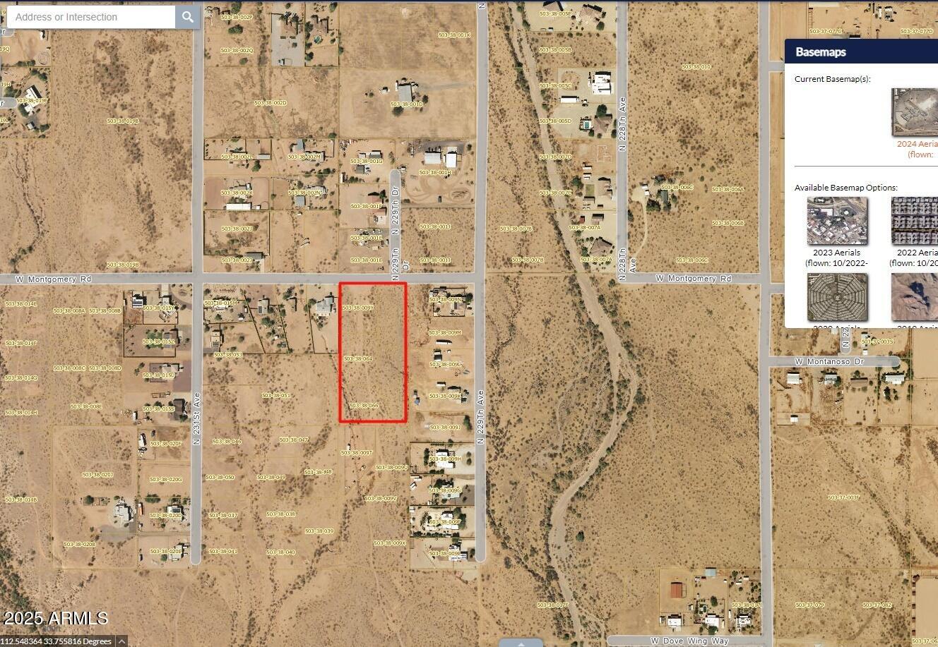230XX W Montgomery Road parcel 1-5
