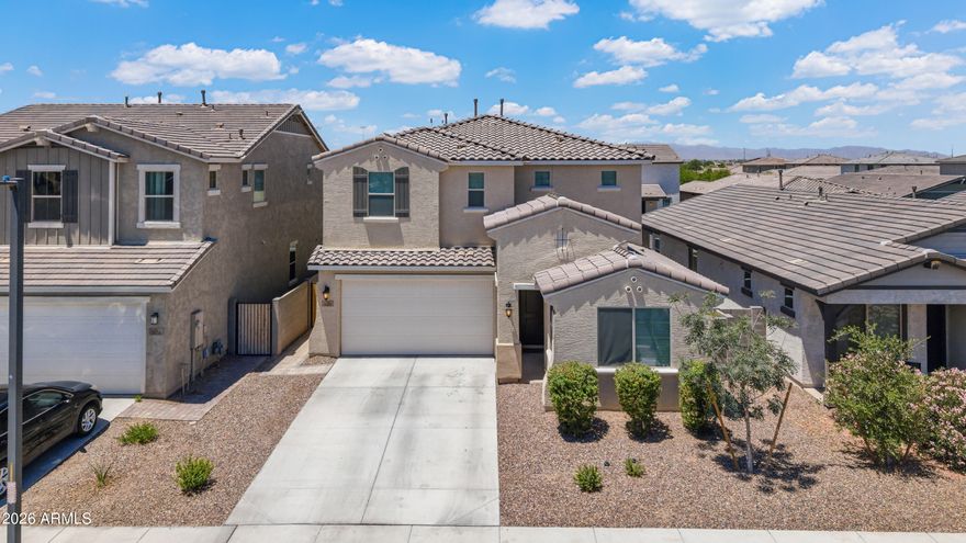 Welcome to 5728 N 107th Lane, Where Modern Living Meets Resort-Style Entertaining
Built in 2023, this stunning 5bed, 3bath home delivers the flexibility, style, and outdoor lifestyle today's buyers are looking for, including a private in-law/guest suite with its own entrance, perfect for multigenerational living or hosting long-term guests with complete privacy. The gourmet kitchen is the heart of the home, showcasing quartz countertops, designer tile backsplash, & an oversized island ideal for gathering. Whirlpool appliances & gas cooktop make this kitchen functional and beautiful. Step outside & discover your own private backyard retreat. A personal putting green, cozy firepit, lush turf for the kids, Built in BBQ, TV & Fire Pit designed for fun, relaxation, and unforgettable gatherings