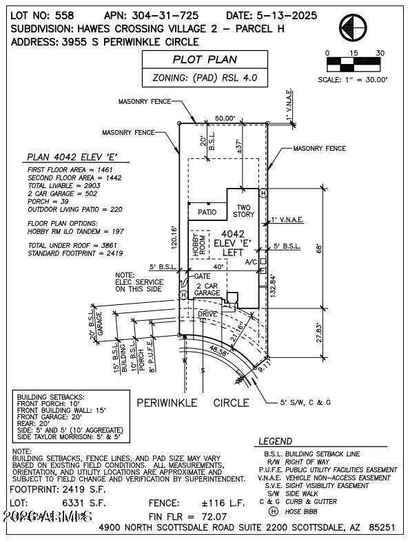 3955 S PERIWINKLE Circle
