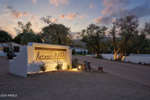 A home in Paradise Valley