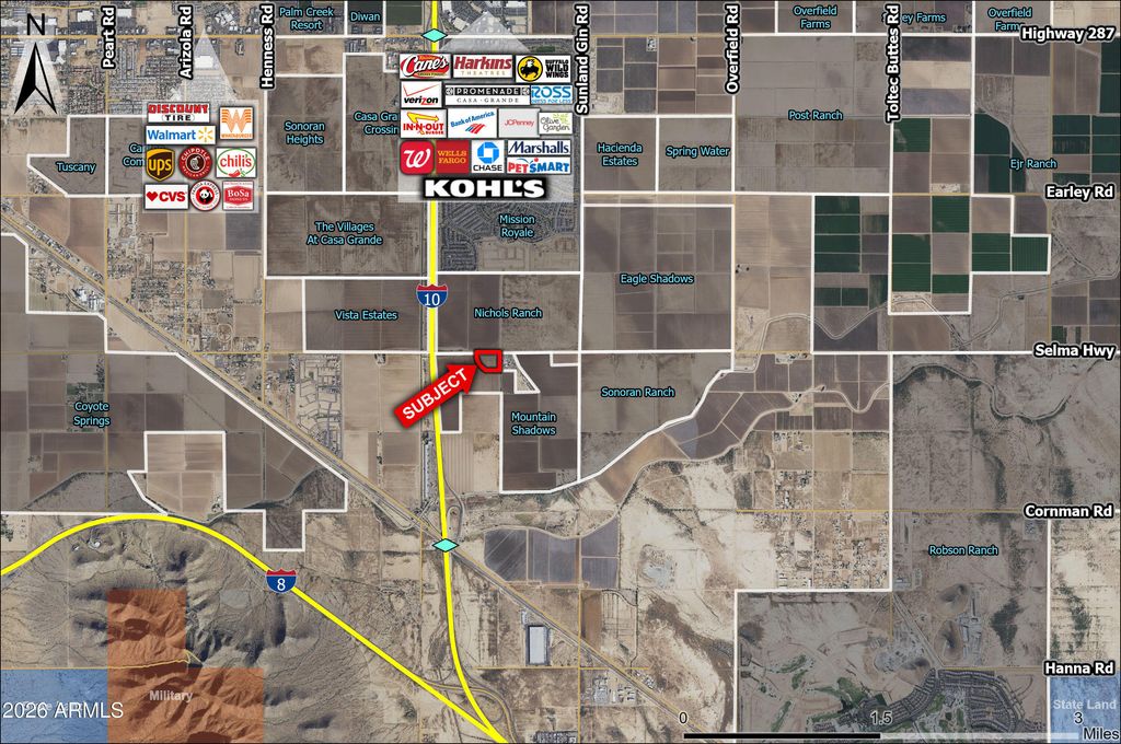 Photo of 0 E Selma Highway #-, Casa Grande, AZ 85194 (MLS # 6999290)