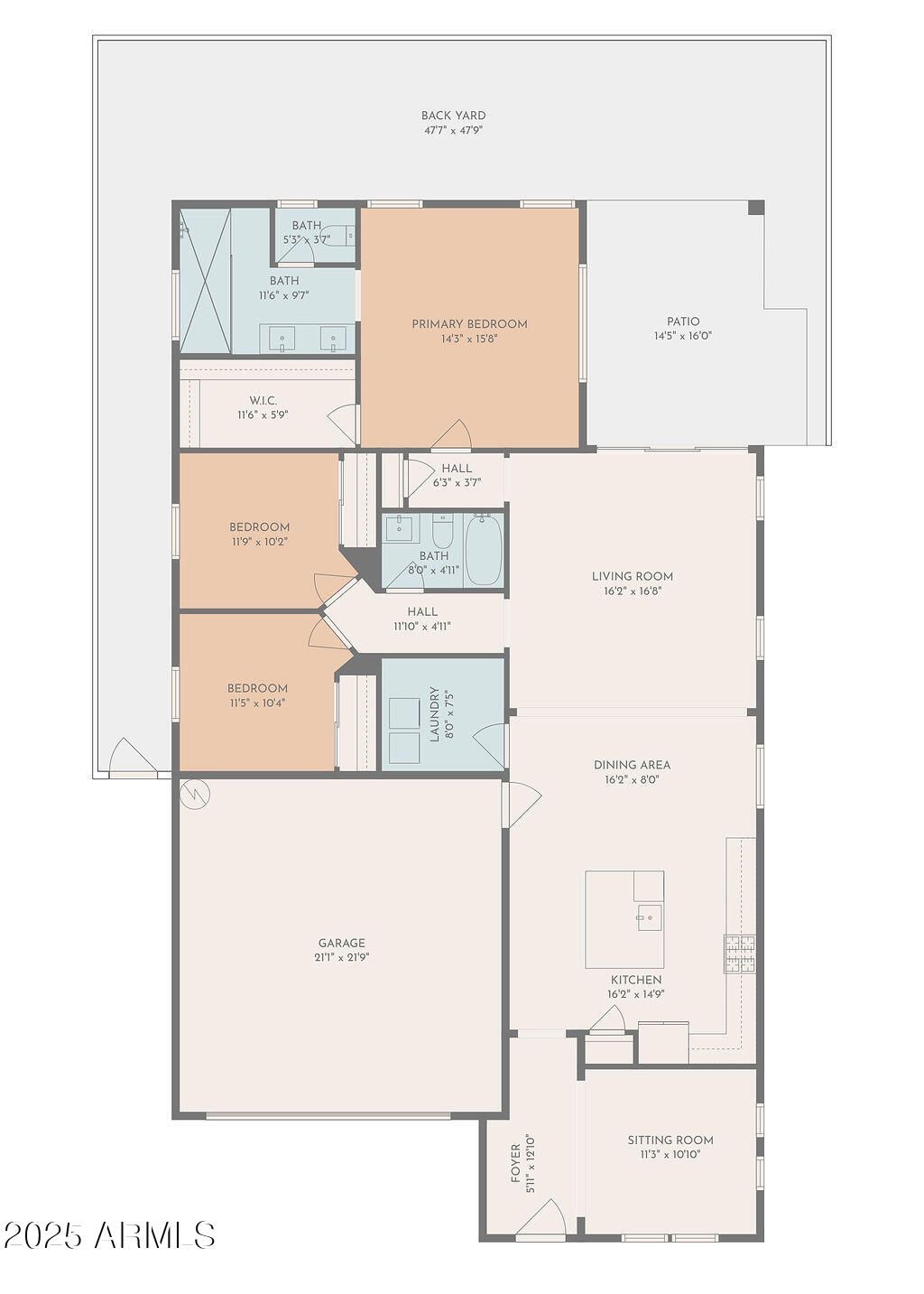 Photo of 2743 S Merit, Mesa, AZ 85209 (MLS # 6927999)